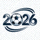 2026年国际足联世界杯官方网站页脚Logo - 绿色足球与地球图案